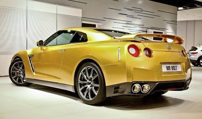 El Coche Dorado De Usain Bolt Lasprovincias Es Foto 3 De 6