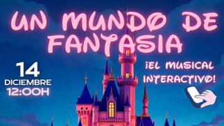 El musical 'Un mundo de fantasía' en Puerto de Sagunto