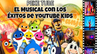 Entradas Peke Tube en Sagunto, Gandia, Alzira y Utiel
