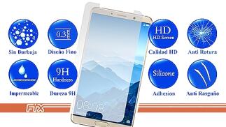 Protector de pantalla de cristal templado para iPhone y Android